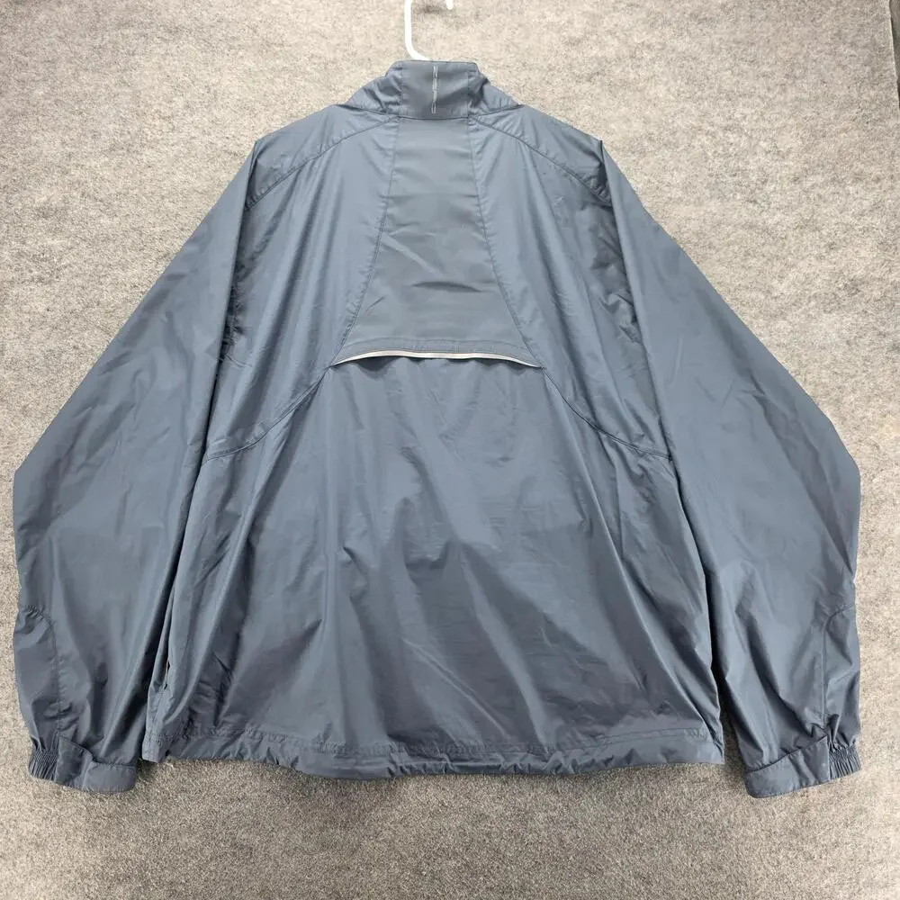 Zero Restriction Jacket Mens XL Gray Tour Series Pebble Beach Golf Windbreaker